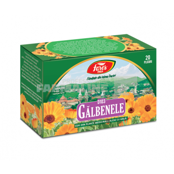 Fares Ceai galbenele 20 plicuri