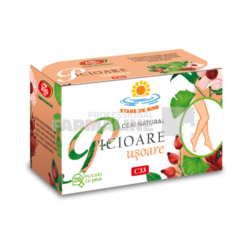 Fares Ceai picioare usoare 20 plicuri