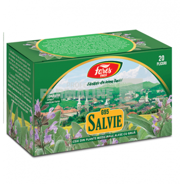 Fares Ceai Salvie 20 plicuri
