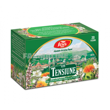 Fares Ceai tensiune (hipertesiune) 20 plicuri