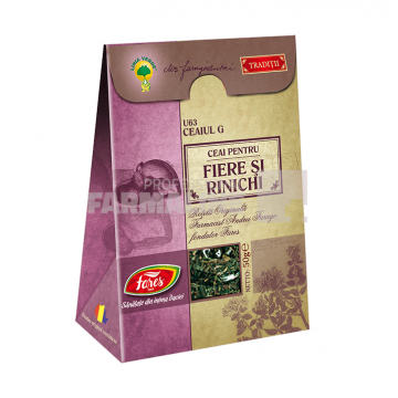 Fares Ceai traditii originale pentru pietre la fiere si rinichi 50 g