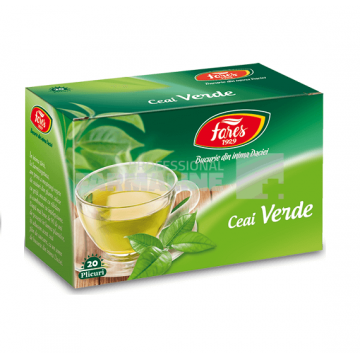 Fares Ceaiurile lumii Ceai verde 20 plicuri