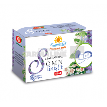 Fares Stare de bine Ceai Somn linistit 20 plicuri