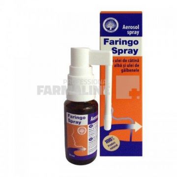 Faringo Spray cu Catina si Galbenele 20 ml