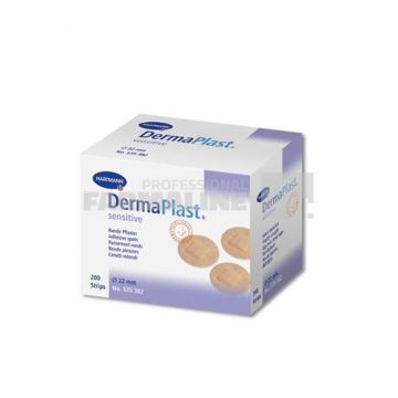 Hartmann DermaPlast Sensitive rotunzi 200 bucati