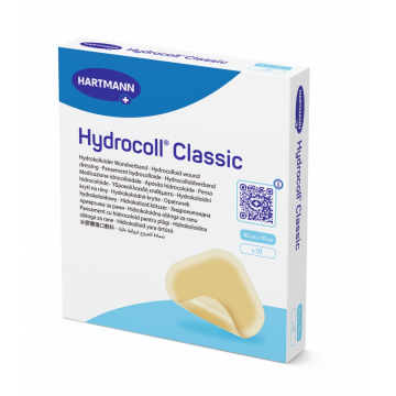 Hartmann Hydrocoll Pansament cu hidrocoloid 10 cm x 10 cm 10 bucati