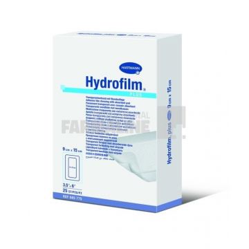 Hartmann Hydrofilm Plus Plasture 9 cm x 15 cm 25 bucati