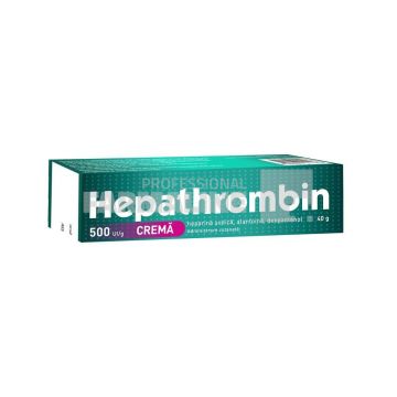 Hepathrombin Crema 500 UI/g 40 g