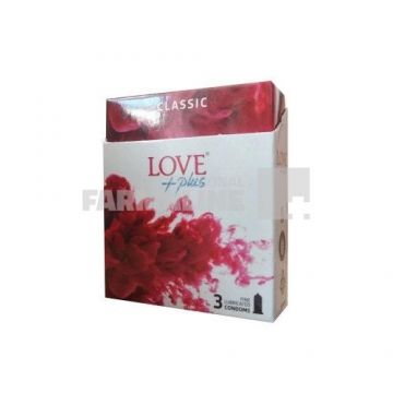 Love Plus Classic Prezervative 3 bucati