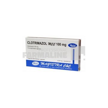 Magistra Clotrimazol 100 mg 12 comprimate vaginale