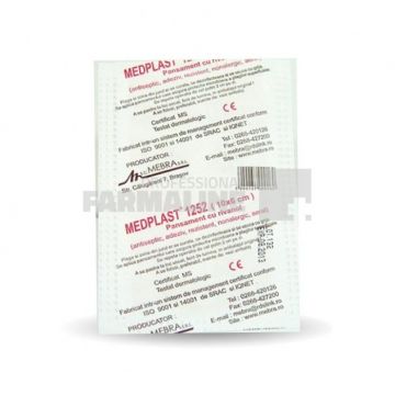 Medplast Plasturi cu rivanol 10 cm x 6 cm 1 bucata