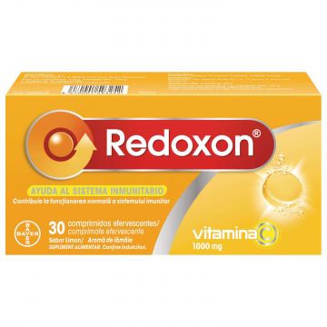 Redoxon sprijin imunitar esential Vitamina C 1000mg 30 tablete efervescente lamaie