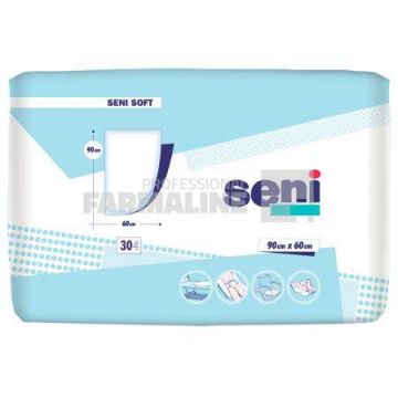 Seni Soft Super Aleze igienice 90 cm x 60 cm 30 bucati