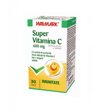Super Vitamina C 600 mg 30 tablete