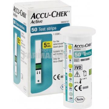 Accu-Chek Active Teste glicemie 50 bucati