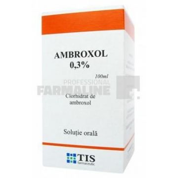 Tis Ambroxol 0.3 % Solutie orala 100 ml