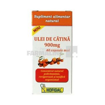 Ulei de catina 900 mg 40 capsule moi