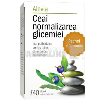 Alevia Ceai normalizarea glicemiei 40 plicuri