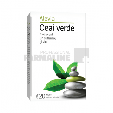 Alevia Ceai verde 20 plicuri