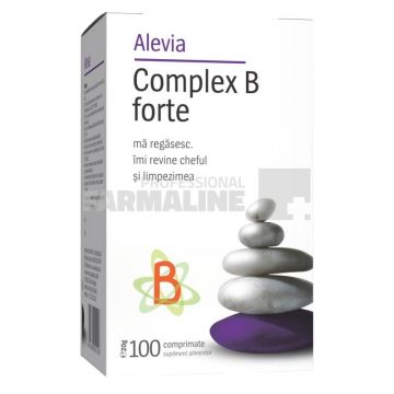 Alevia Complex B forte 100 comprimate