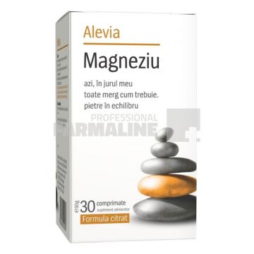Alevia Magneziu 30 comprimate
