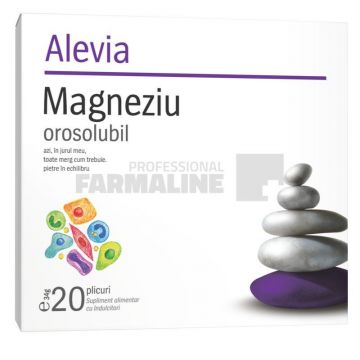 Alevia Magneziu 300 mg 20 plicuri