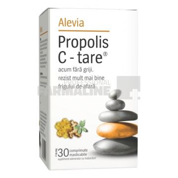 Alevia Propolis C-Tare 30 comprimate