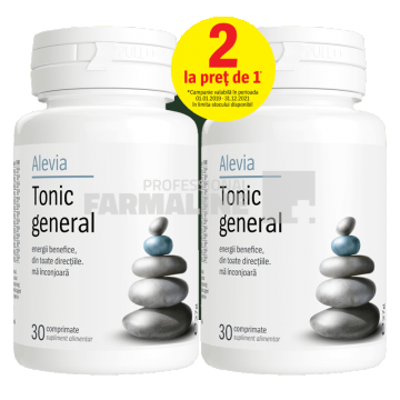 Alevia Tonic general 30 comprimate 1+1 Gratis