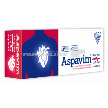 Aspavim 36,2 mg/11,8 mg 50 capsule
