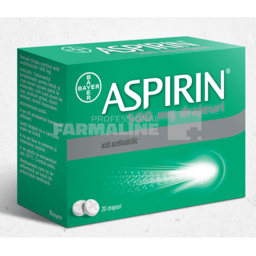 Aspirin 500 mg drajeuri