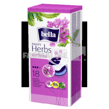 Bella Panty Herbs Verbena Absorbante zilnice Deo Fresh 18 bucati