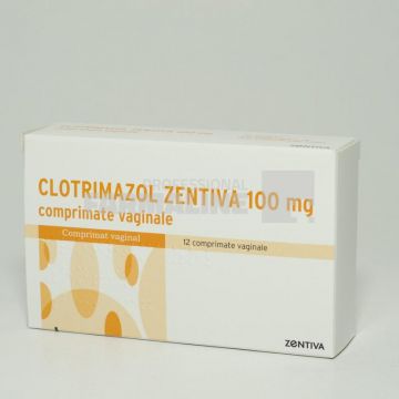 Clotrimazol 100 mg 12 comprimate vaginale