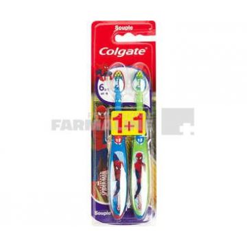 Colgate Smiles Periuta de dinti Souple 6+ ani 1+1 Cadou