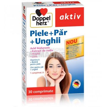 Doppelherz Piele+Par+Unghii 30 comprimate