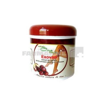 Exovari Crema pentru picioare obosite si varicoase cu Extract de Castane 250 ml