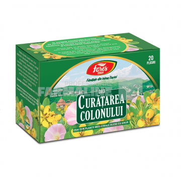 Fares Ceai Curatarea Colonului 20 plicuri