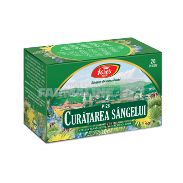 Fares Ceai Curatarea sangelui 20 plicuri