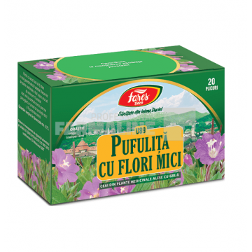 Fares Ceai de Pufulita cu Flori Mici 20 plicuri