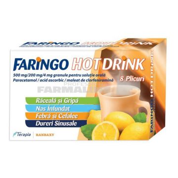 Faringo Hot Drink 8 plicuri