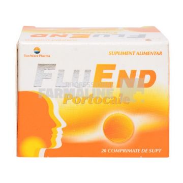 FluEnd Portocale 20 Comprimate