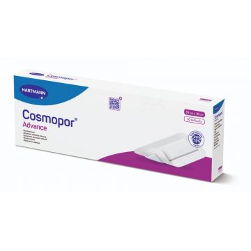 Hartmann Cosmopor Advance Plasture 35 cm x 10 cm 10 bucati