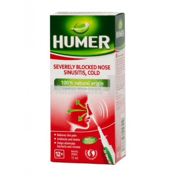 Humer Spray Sinuzita si nas infundat 15 ml