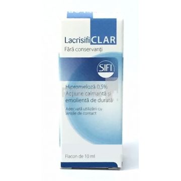Lacrisifi Clar Solutie oftalmica 10 ml