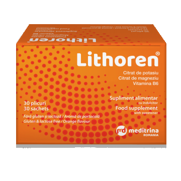 Lithoren aroma de portocale 30 plicuri