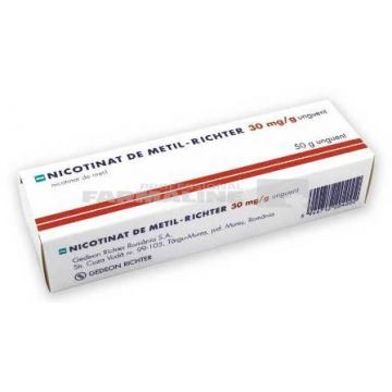Nicotinat de Metil Unguent 30 mg/g 50g