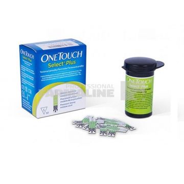 One Touch Select Plus Teste de glicemie 50 bucati