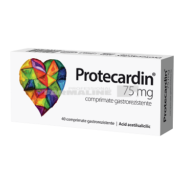 Protecardin 75 mg 40 comprimate gastrorezistente