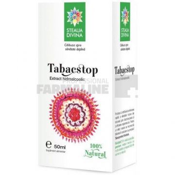 Steaua Divina Extract Tabacstop hidroalcoolic 50 ml