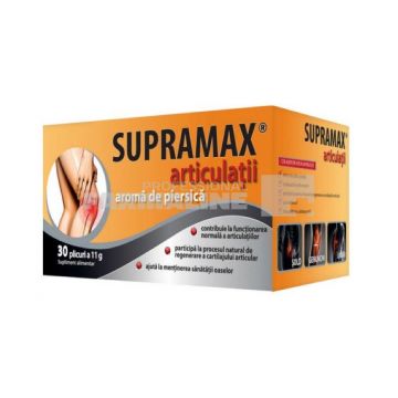 Supramax articulatii cu aroma de piersica 30 plicuri