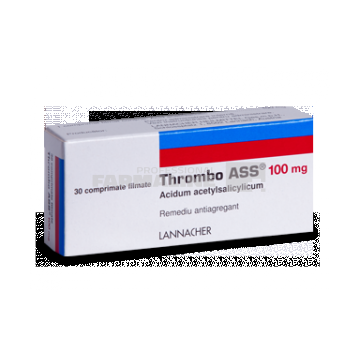 Thrombo Ass 100 mg 30 comprimate